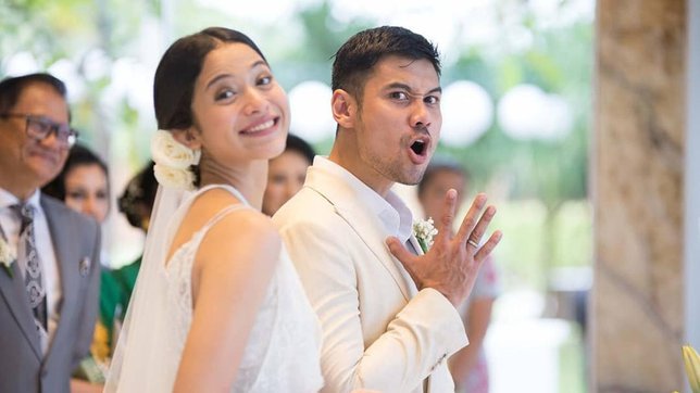 Chicco Jerikho dan Putri Marino (Credit: instagram.com/rahadipurnawan)