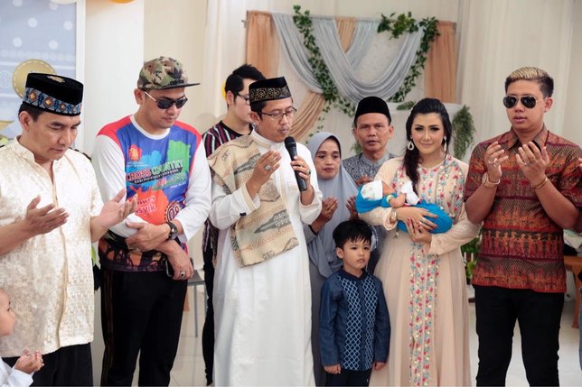 Rey Utami siapkan acara aqiqah anak secara mendadak ©KapanLagi.com/Adi Abbas Nugroho