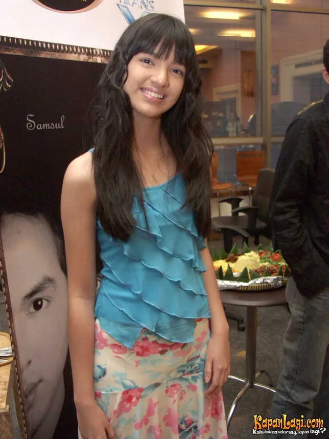 Nia Ramadhani saat umur 14 tahun (credit: kapanlagi.com)