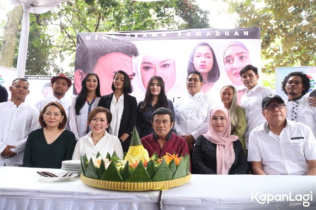 Tim sinetron Rhoma Irama Cinta dan Doa © KapanLagi.com/Fikri Alfi Rosyadi