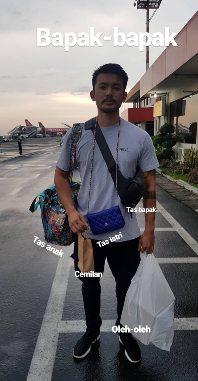 Bapak yang penuh kasih sayang @riodewanto