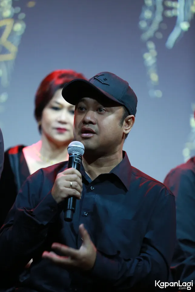 Sutradara Rizal Mantovani menyebut akting Vino sebagai Chrisye membuat merinding. ©KapanLagi.com/Muhammad Akrom Sukarya