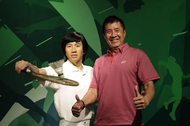 Patung lilin Rudy Hartono di Madame Tussauds Singapura / Credit: Istimewa