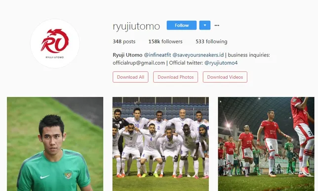 Hilangnya foto Ariel dari IG Ryuji, apakah sebuah pertanda putus? ©instagram/ryujiutomo