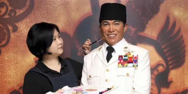 Patung lilin Soekarno di Madame Tussauds Bangkok/ Credit: Merdeka.com