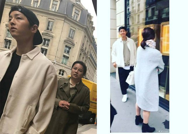 Song Joong Ki dan Song Hye Kyo diperkirakan liburan sambil mencari keperluan untuk pernikahan di Paris. © istimewa