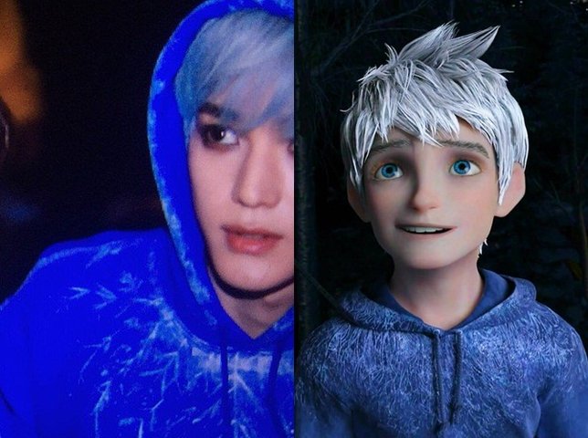 Taeyong jadi Jack Frost © Istimewa