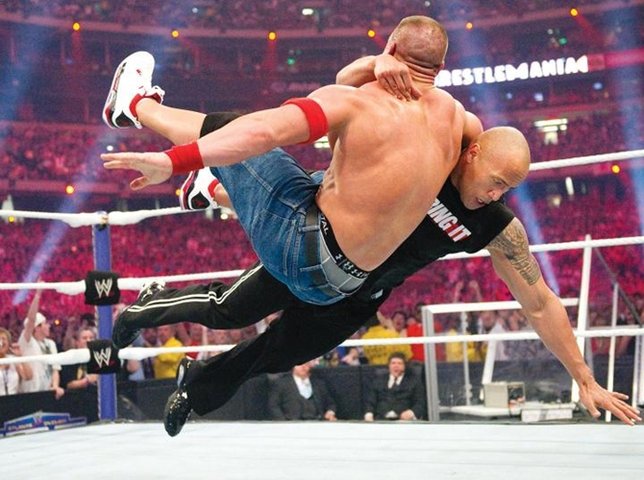 Terjun ke dunia gulat, The Rock justru meraih sukses besar!/Courtesy: WWE