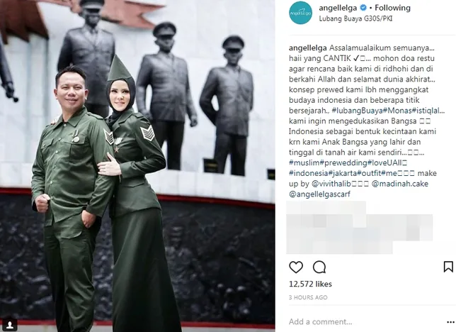 Jelang Nikah, Angel Lelga dan Vicky Prasetyo Prewedding di Lubang Buaya Jelang Nikah, Angel Lelga dan Vicky Prasetyo Prewedding di Lubang Buaya vicky prewedding prasetyo nikah lubang lelga jelang di dan buaya angel