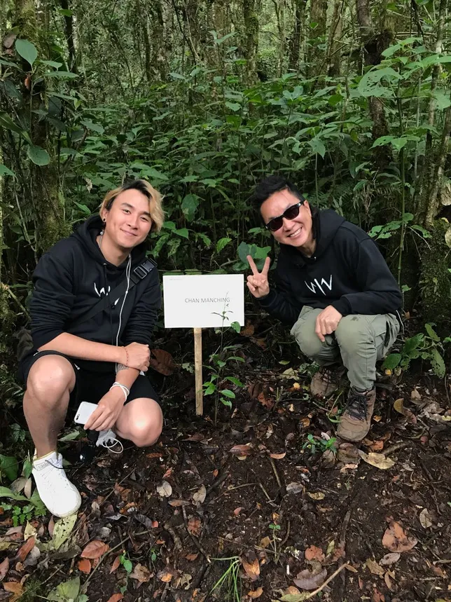 Cast 'WIRO SABLENG' Tanam 212 Bibit Pohon di Hutan Lindung 