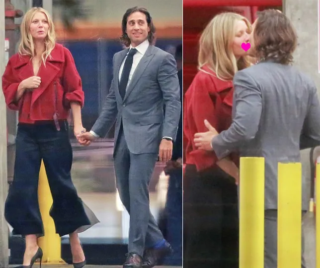 Namun ternyata, mantan istrinya yang bernama Gwyneth Paltrow juga turut diundang © dailymail.co.uk