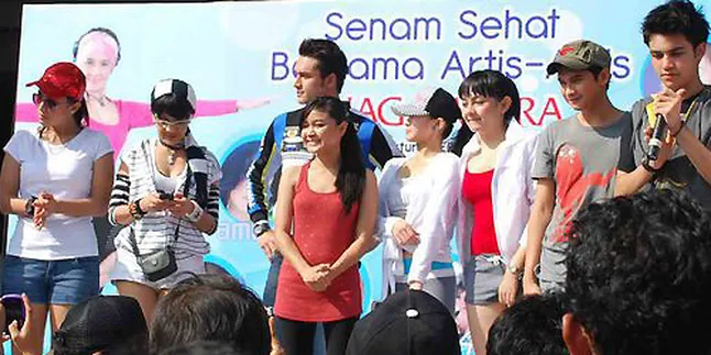 Nagaswara Hapus Kesan Narkoba Dengan Senam