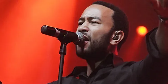 John Legend Bangga Tampil di Indonesia