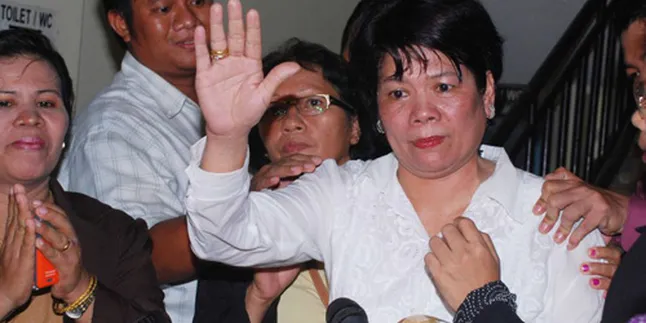 Ibunda Joy Tobing Tinggalkan Polsek