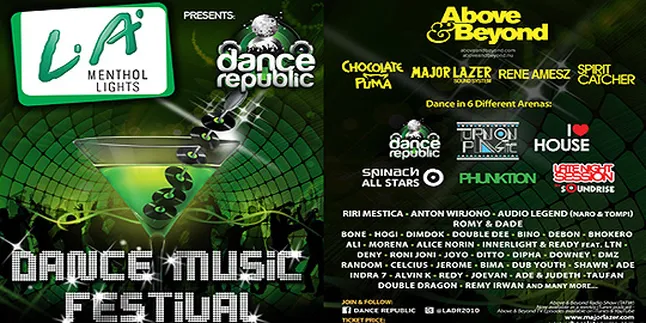 LA Menthol Lights Dance Republic Kembali Digelar