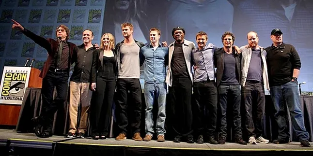 Para Pendukung 'THE AVENGERS' Berkumpul di Comic Con