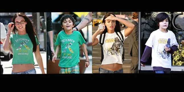 Megan Fox Kerap 'Curi' Kaos Anak Tirinya