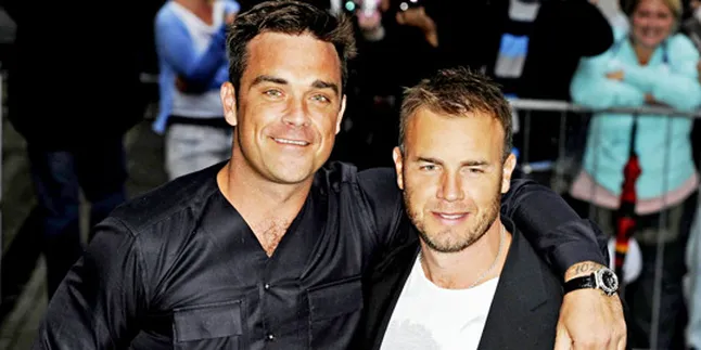 Robbie Williams - Gary Barlow Duet Bawakan Lagu Baru