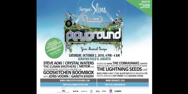 Jadwal Surya Slims Stage Playground 2010!