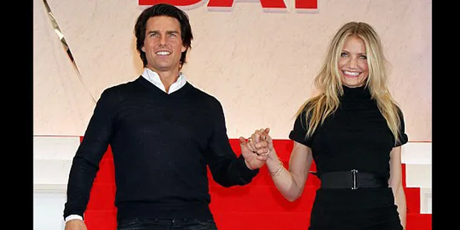 Kali Ini, Tom Cruise 'Lebih Tinggi' Dari Cameron Diaz!