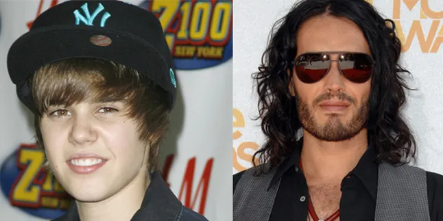 Justin Bieber - Russel Brand, Pria Busana Terburuk