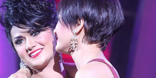 Nyanyi Sepanggung, Yuni Shara Digendong Krisdayanti