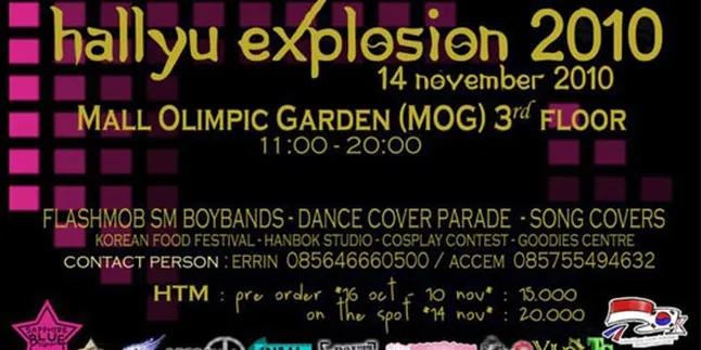 'Hallyu Lovers' Siap Ledakkan Mall Olympic Garden Malang