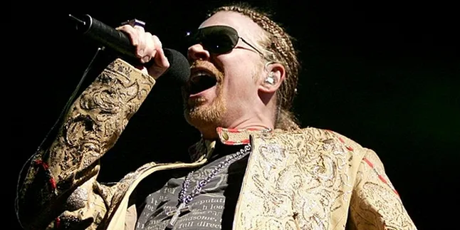 Axl Rose, Vokalis Band Terbaik Sepanjang Masa