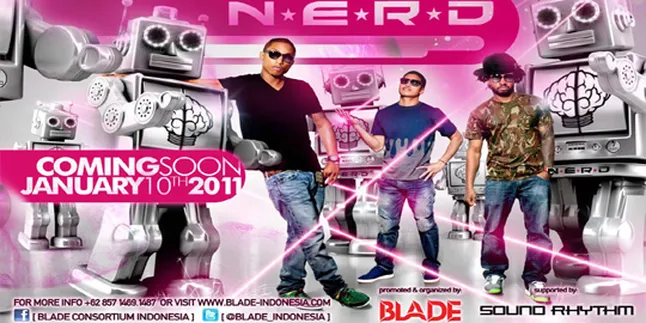 Pengen Nonton Konser N.E.R.D Gratis? Pengen Nonton Konser N.E.R.D Gratis?