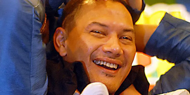 Jenazah Adjie Massaid Tetap Ganteng