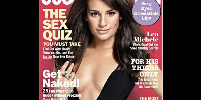 Kontroversi Pose Seksi Lea Michele 'GLEE'