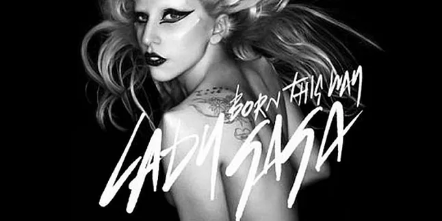 Lady GaGa Pamer Tato di Cover 'Born This Way'