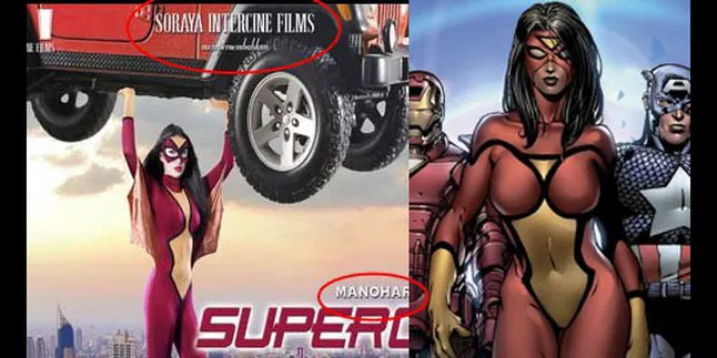 Soraya Intercine Terang-Terangan Jiplak Marvell? Soraya Intercine Terang-Terangan Jiplak Marvell?