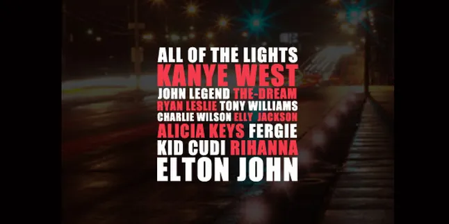 'All Of The Lights', Video Klip Seksi Kanye West