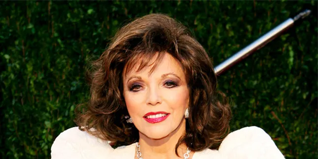Joan Collins Bungkam soal 'DYNASTY'-nya