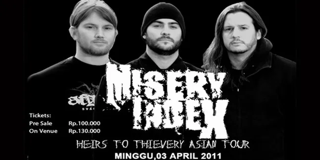 Tur Asia Misery Index Mampir di Jakarta