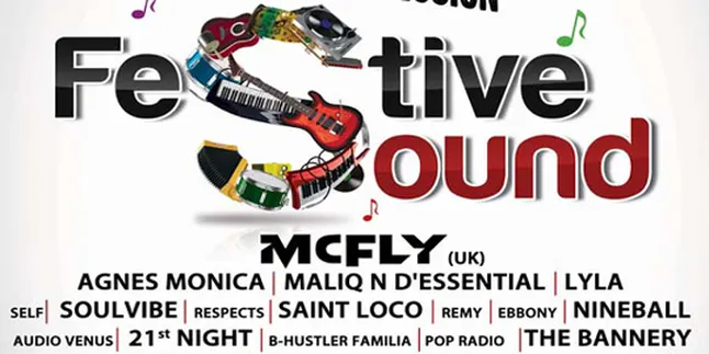 McFly - Agnes Monica Bakal Gebrak FestiveSound '11