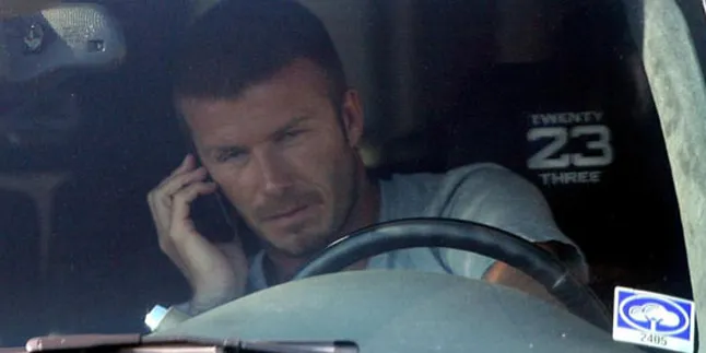 David Beckham Alami Tabrakan Mobil