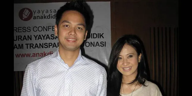 Arlan dan Astrid Bantu Salurkan Donasi