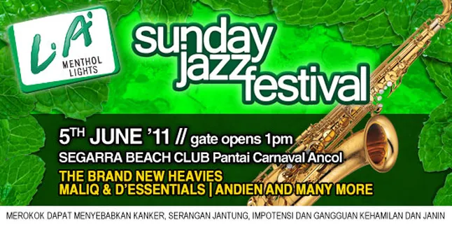 LA Menthol Lights, Sunday Jazz Festival 2011