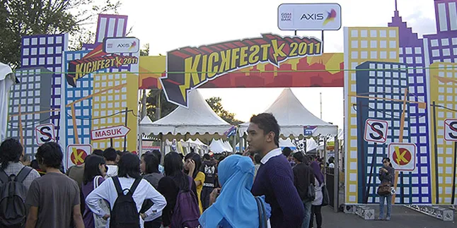 Kickfest Malang Banjir Pengunjung