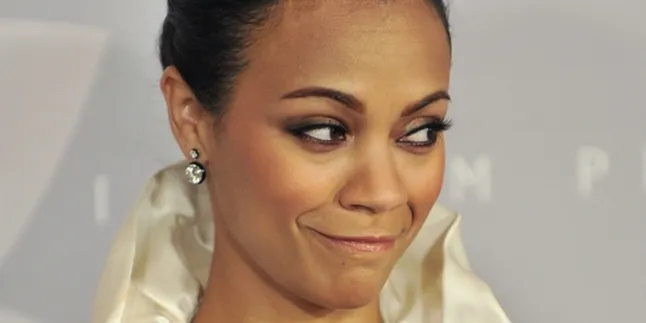 Karena Film Action, Zoe Saldana Jadi Lebih Tua 10 Tahun
