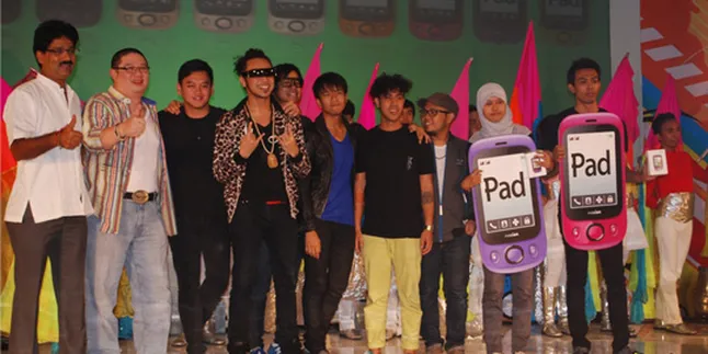 Nidji dan Max Sambut Pengguna Nexian ke 10 juta