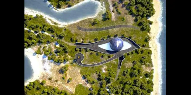 The Eye of Horus, Rumah Super Unik Naomi Campbell
