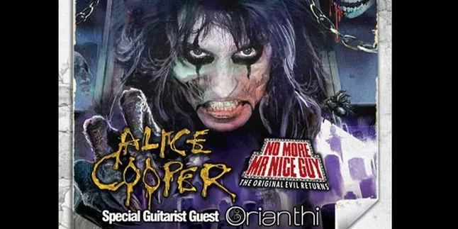 Konser Alice Cooper Tak Ada Politik Agama