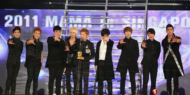 Super Junior Berjaya di MAMA 2011