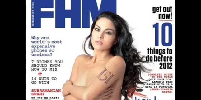 Geger! Aktris Muslim Pakistan Pose Bugil!