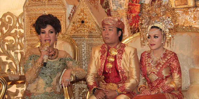 Lega, Dorce Gamalama Lepas Anak Pertama Menikah