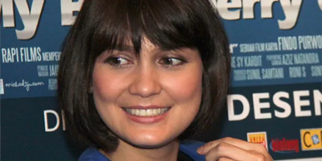 Luna Maya Tampil Dengan 'Rambut Baru'