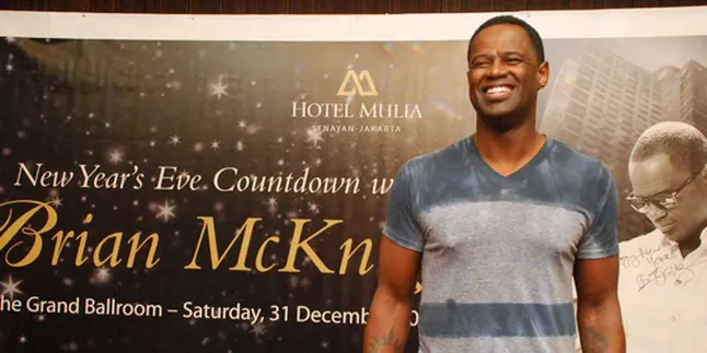 Tahun Baru, Brian McKnight Nyanyi Sampai Capek